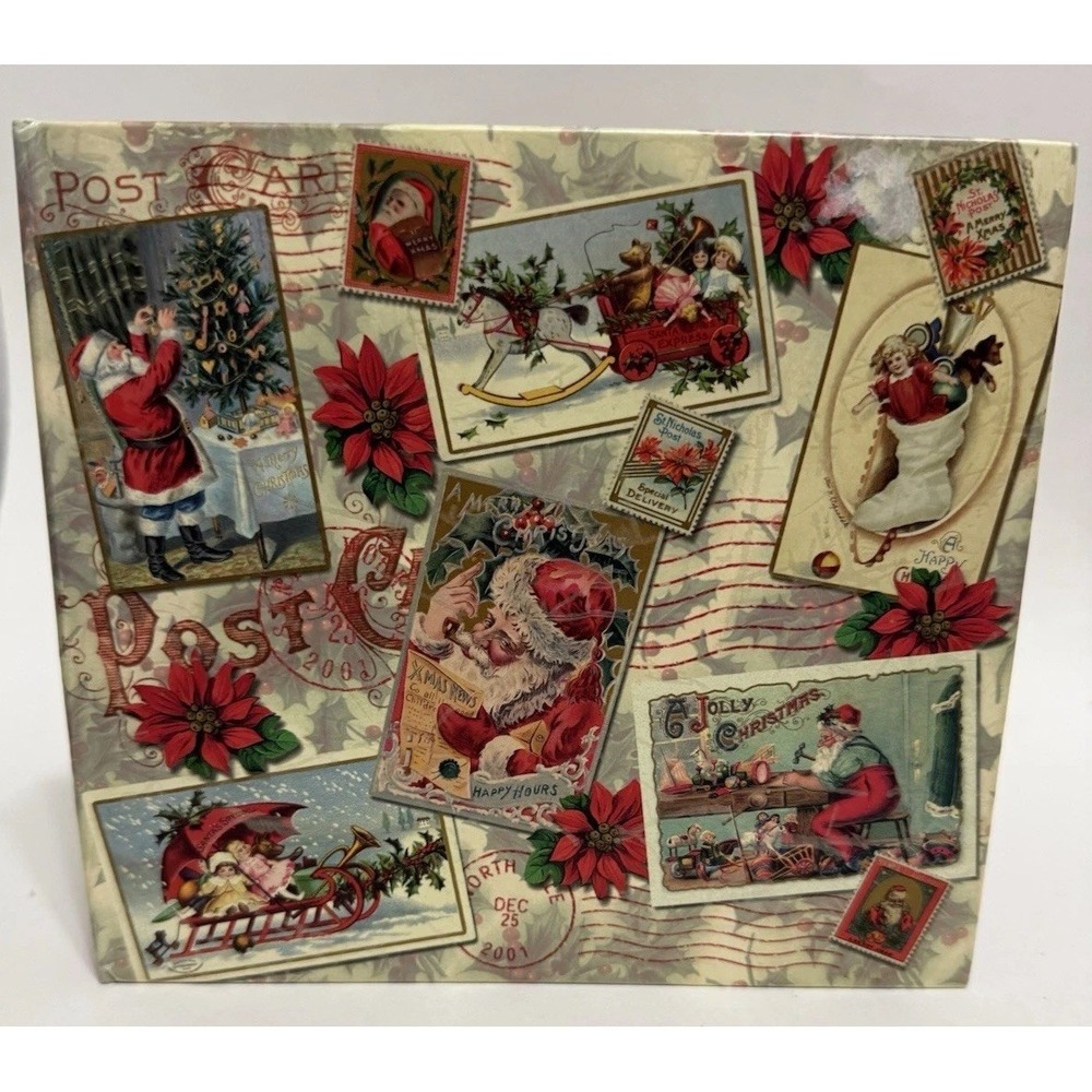 Indexed Address Record Book Christmas Card Tracker Michel & Company Gift 8x7"